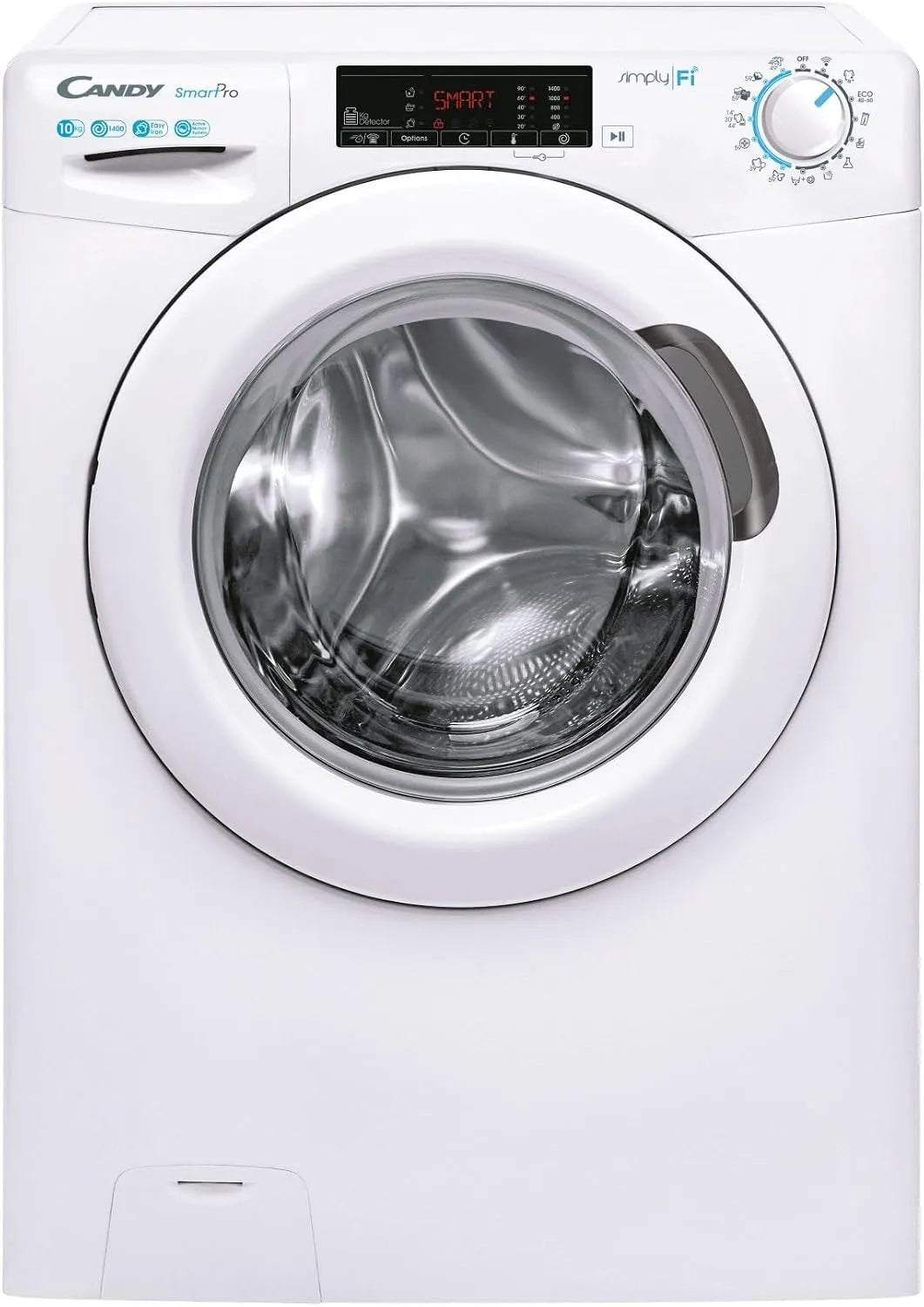 Candy 14105TW4/1-S Lavatrice, 10 kg, classe energetica E, 1400 giri, CSO, Caricamento Frontale