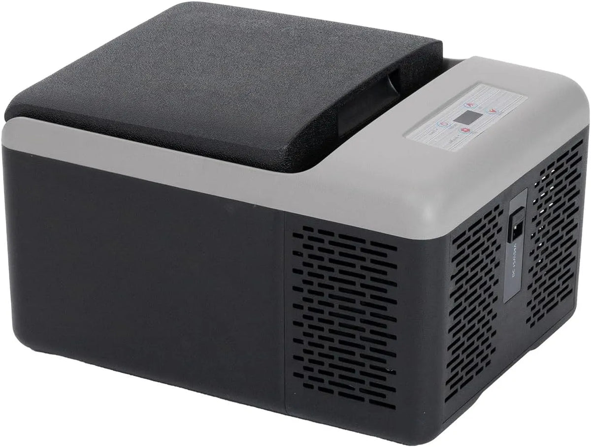 Frigorifero, 9 L, Alpicool C9PT, portatile, vano congelatore, campeggio, nero, Alpicool C9PT 9L Frigorifero Frigorifero Mini Compressore Elettrico