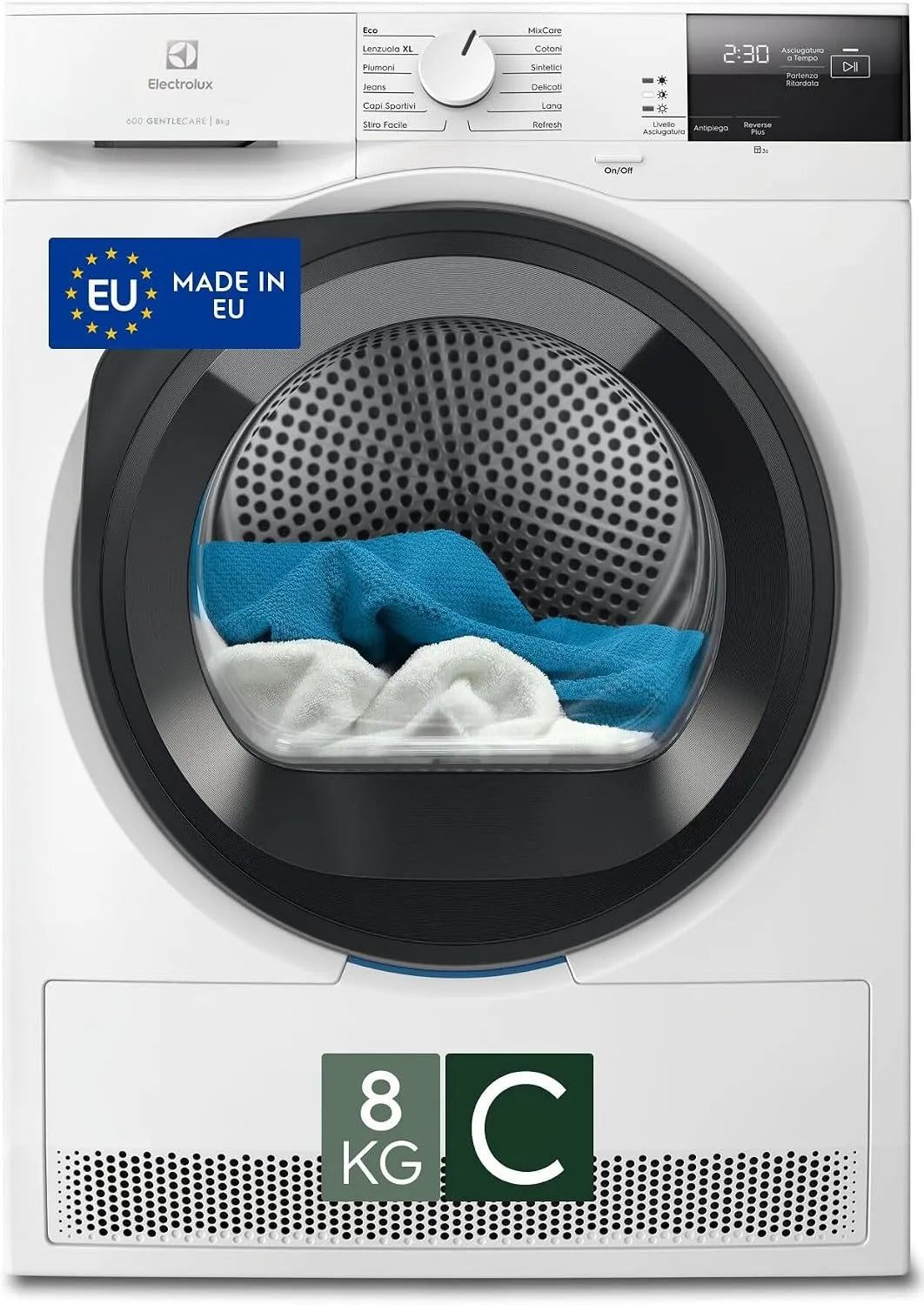 Electrolux EW6HA28G Asciugatrice, 8 kg