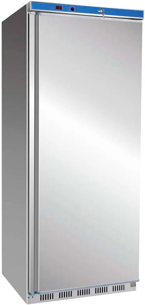 Frigorifero, 600 L, professionale, ristoranti, acciaio inox, Armadio refrigerato positivo per bar e ristorante, MADE IN SPAIN, MBH