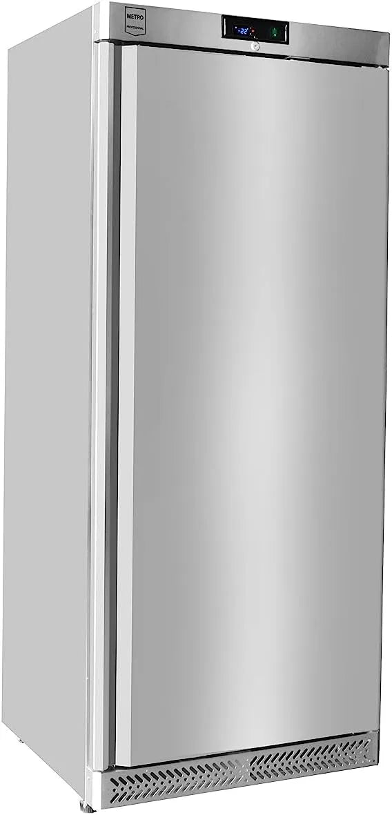 Congelatore GFR6600S, 380 L, 480 W, 240 V, vano congelatore, acciaio inox, freezer verticale, argento, ideale per gastronomia, 5 ripiani regolabili