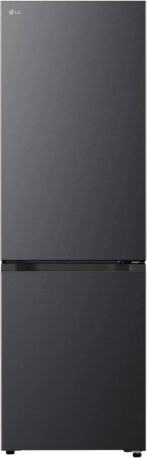 LG GBBSJ10DEP Frigorifero combinato, 333 L, classe energetica D, No Frost, Inverter, Linear Cooling, Wi-Fi, frigo con congelatore, nero, Total No