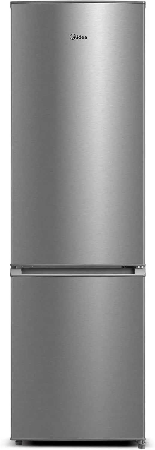 Frigorifero combinato, 270 L, Midea MERB276FGE02A, No Frost, display digitale, acciaio inox, frigo con congelatore, All-Around Cooling, 199 71