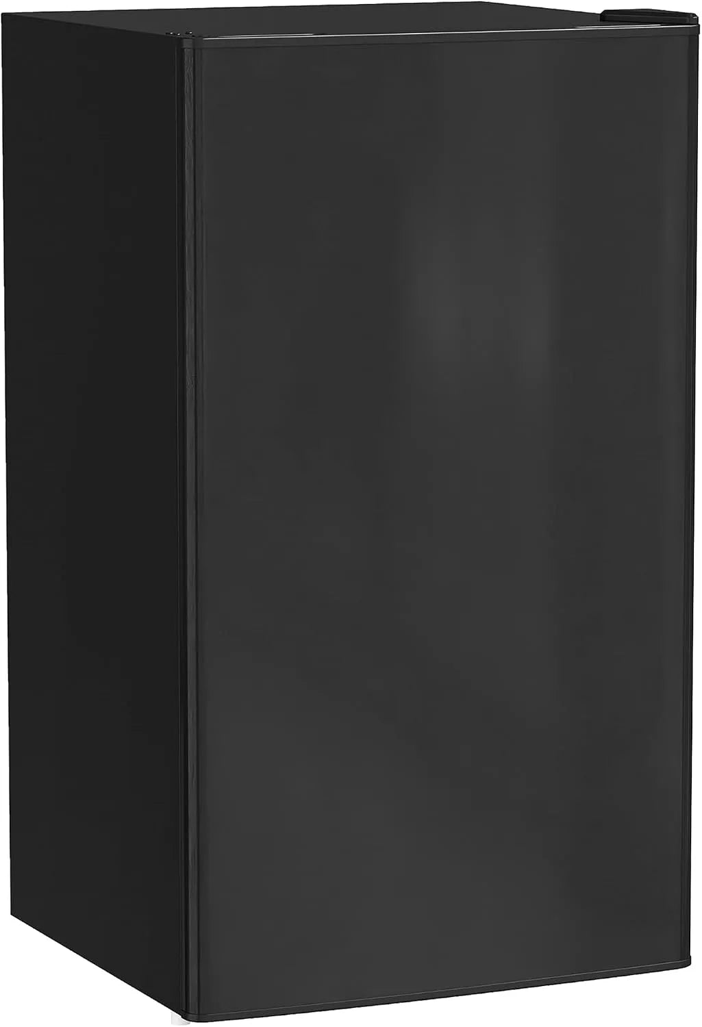Congelatore, 91 L, freezer verticale, nero, HOMCOM Frigorifero Piccolo 91L MonoPorta Reversibile con Congelatore Nero