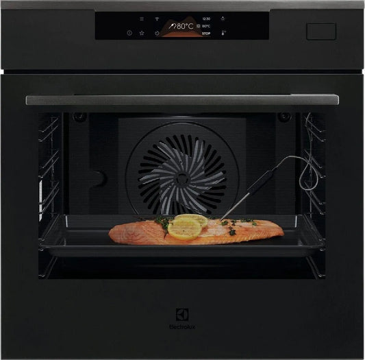 Forno elettrico KOBBS29WT, classe energetica E, da incasso, grill, vapore, nero