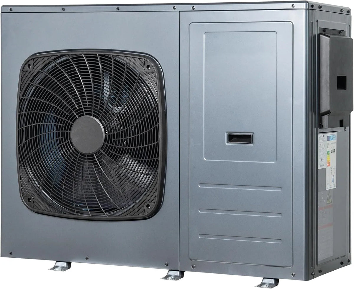 modello R290, SMETA Pompa di calore ad aria monoblocco R290 12 kW, riscaldamento 3 in 1, WiFi, monofase, raffreddamento e acqua calda