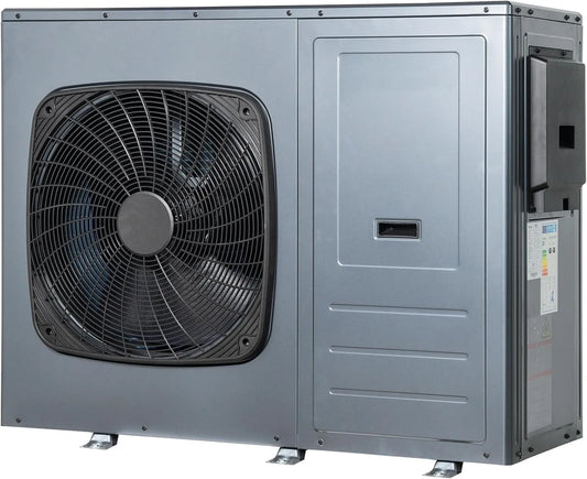 modello R290, SMETA Pompa di calore ad aria monoblocco R290 12 kW, riscaldamento 3 in 1, WiFi, monofase, raffreddamento e acqua calda