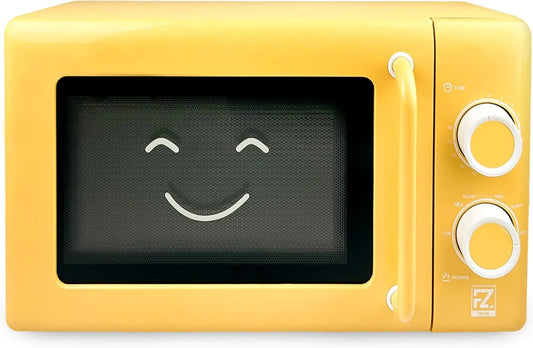Forno a microonde 20LT, FORNO FZ MICROONDE SMILE 20LT SENAPE, Giallo
