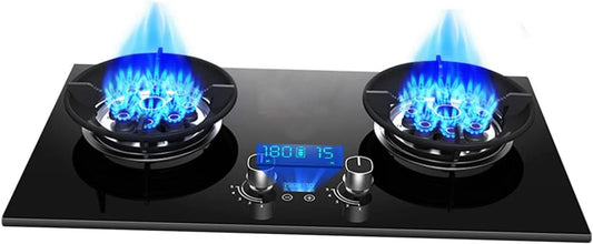 Piano cottura a gas, libera installazione, fornello a gas, 0 KW GPL, 2 KW NG, LPG