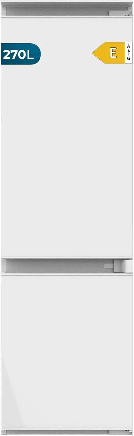 Cecotec Bolero CoolMarket Combi Frigorifero combinato, 270 L, 177 x 54 cm, classe energetica E, da incasso, scongelamento, frigo con congelatore
