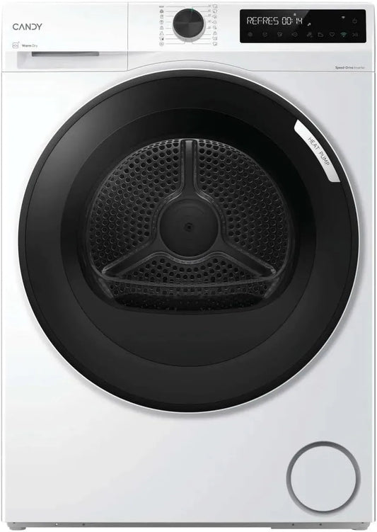 Candy 9N3BX-S Asciugatrice, 9 kg, bianco, Candy Asciugatrice Pompa di Calore 9 kg Bianco ProDry 500