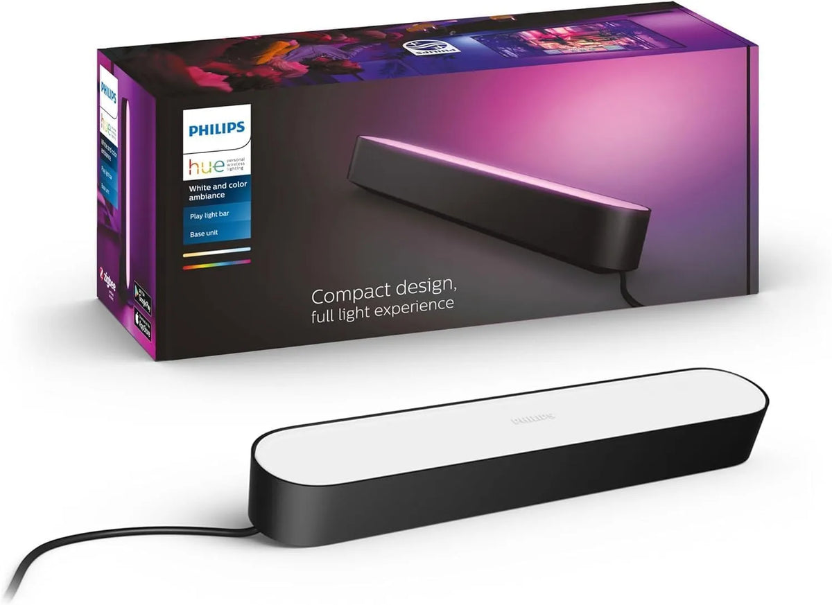 Philips Barra luminosa smart LED, Hue Play, Nero