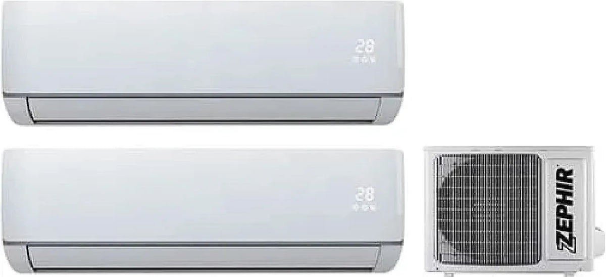 modello ZRD9000 ZRD12000, A+ ZRD9000/ZRD12000 Dual Multi Smart, Zephir - Climatizzatore dual 9000 + 12000 btu Classe A++