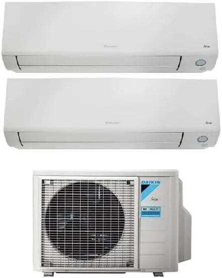 Daikin Inverter, Climatizzatore Dual Split 9000+9000 Btu, Modello 2025, Wifi Incluso 2AMXM40M+ATXM25A+ATXM25A, Controllo Con App, Classe A+++