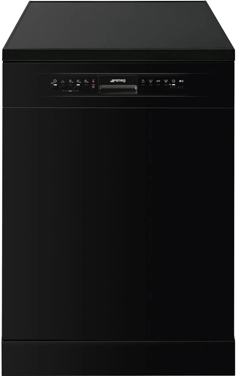 Smeg LVS292DN Lavastoviglie, classe energetica D, nero, Smeg LVS292DN - Lavastoviglie 13 Coperti Classe D Nero
