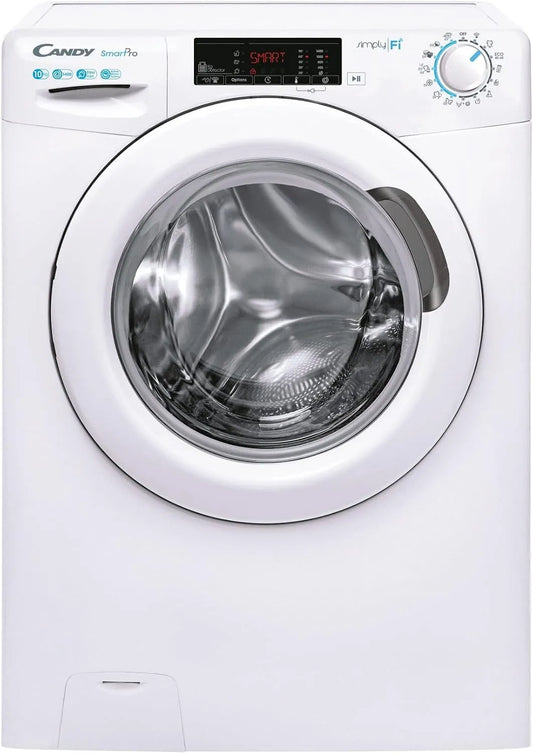 Candy 14105TW4/1-S Lavatrice, 10 kg, classe energetica E, 1400 giri, CSO, Caricamento Frontale