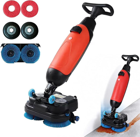 Lavasciuga, 43 cm, lavatrice, asciugatrice, professionale, 240 Giri, Min, 1200 m2, Lucidatrice E Pulitrice Multifunzione, Pulizia Profonda di