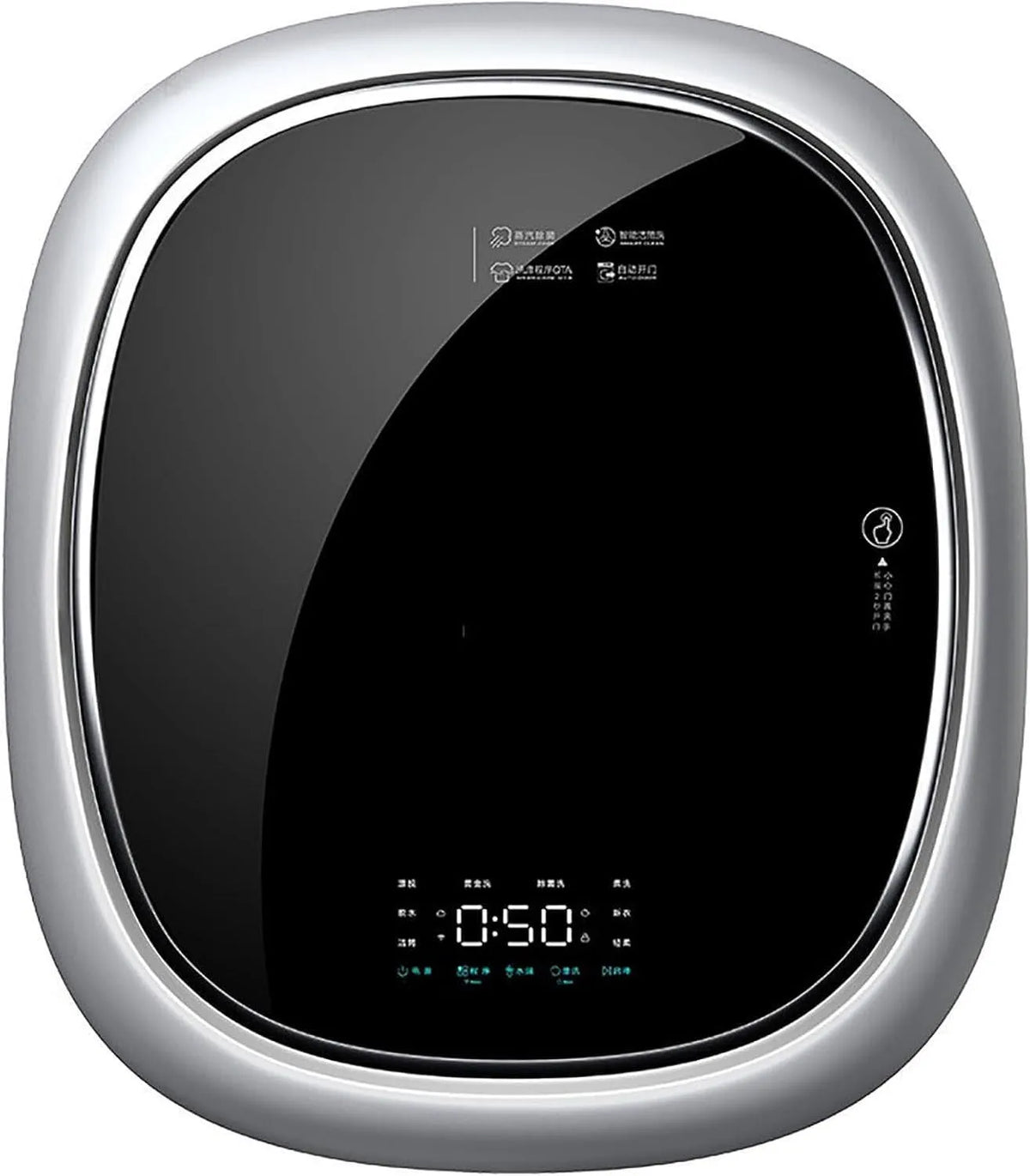 Lavatrice, 1450 W, montaggio a parete, lavaggio bollente ad alta temperatura, adatta for bagno e cuc