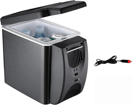 Congelatore, 6 L, freezer verticale, struttura in ABS, Refrigeratore e scaldino per auto, ideale per veicoli e avventure all'aria aperta
