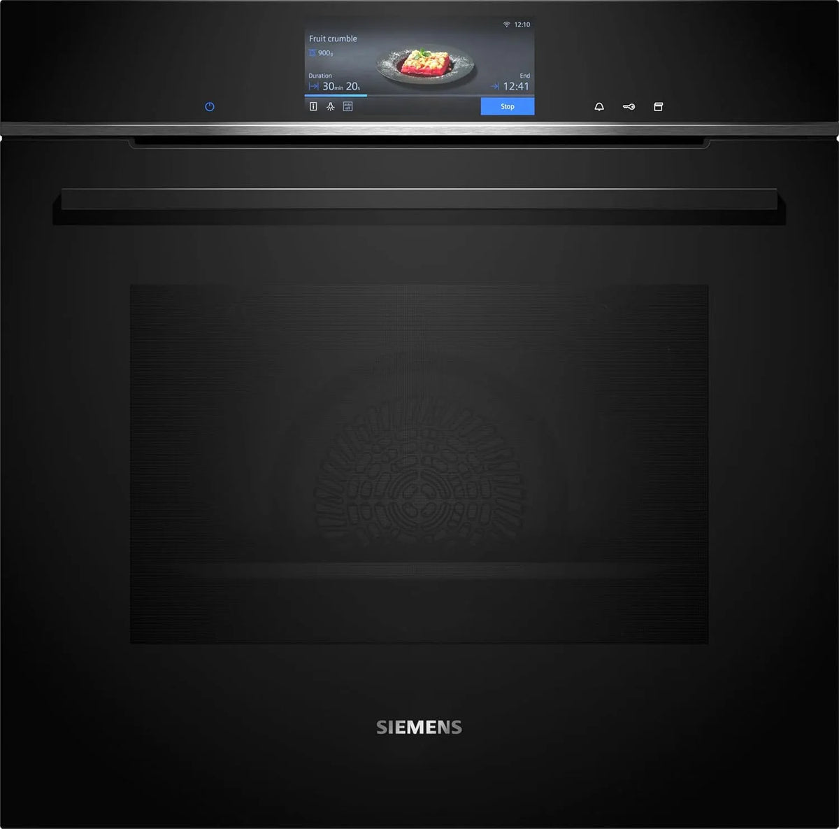 Siemens iQ700 HS758G3B1 Forno elettrico, 59, 4 cm, da incasso, touch, vapore, larghezza 59, humidClean Plus, per una pulizia rapida, assistente per