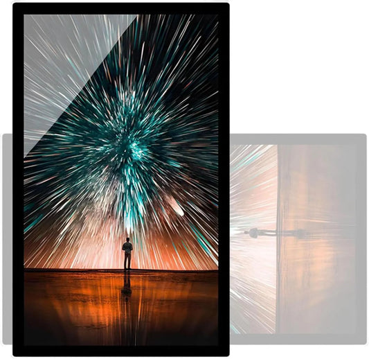 Display digital signage, 50 pollici, display pubblicitario, professionale, visualizzazione pubblicitaria digitale, Negozi di Bubble Tea, Orientamento