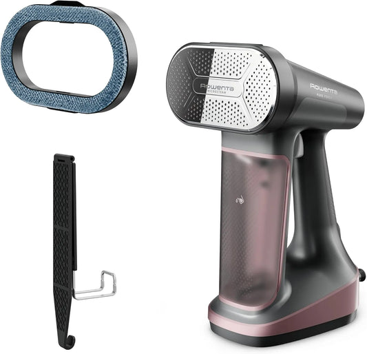Rowenta vaporizzatori a mano 3 in 1, Vaporizzatore di ferro per vestiti, vaporizzatore per vestiti, stiratura, serbatoio da 7, 8 once, 1875 watt