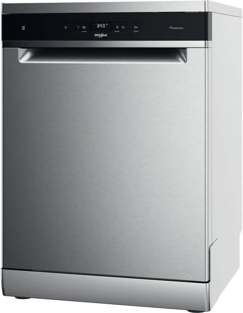 Whirlpool Lavastoviglie, 60cm, classe energetica A, 14 coperti, 6° senso, terzo cesto flessibile, PowerCleanPro
