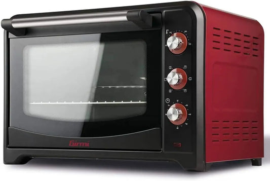 Forno elettrico, 42 L, 2000 W, Girmi FE42, grill, acciaio inox, nero, Griglia Inox, 42 Litri, Ventilazione, Luce interna, Funzione di cottura