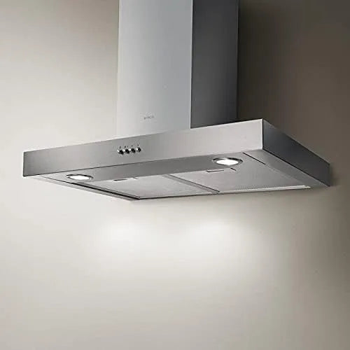 Cappa aspirante IX, 60, 450 m3/h, cappa da cucina, montaggio a parete, acciaio inox, Elica Spot NG H6 IX
