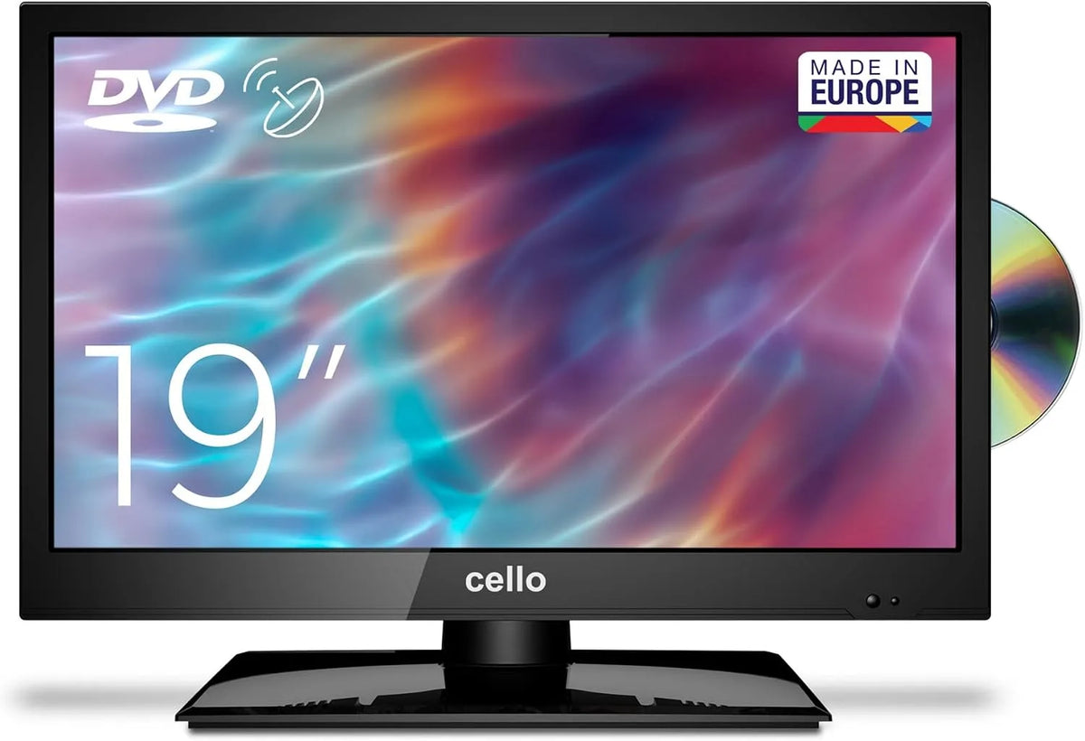 Smart TV, 19 pollici, televisore, Cello C1920FSDE, triplo tuner DVB-T2, S2, 47 cm Diagonale