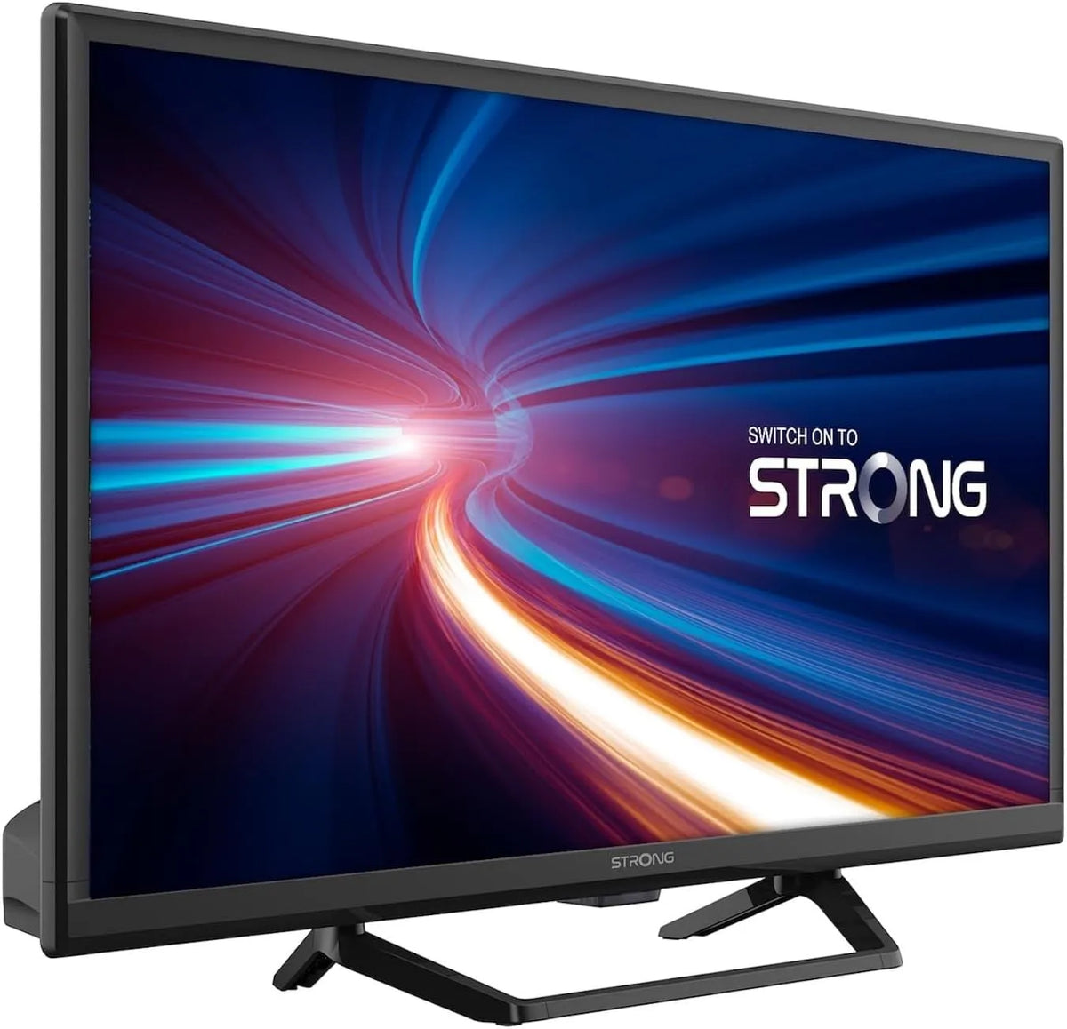 Smart TV SRT24HE4023C, 24 pollici, 12 V, televisore, HDMI, USB, nero, satellitare, 60 cm, 1 ARC, STRONG, camper - Triplo sintonizzatore integrato - 2