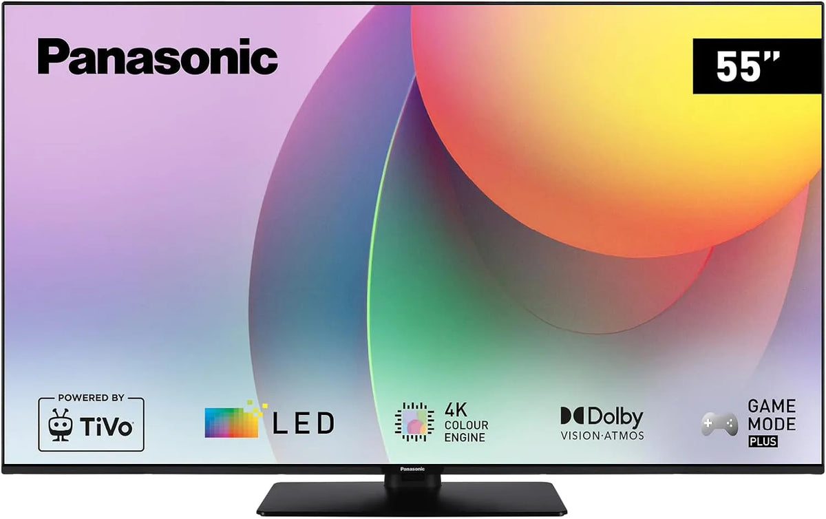 Panasonic TB-55W60AEZ Smart TV, 55 pollici, televisore, 4K UHD, Dolby Vision e Atmos, Colour Engine 4K, 2024, Serie W60 55 inch 4K Ultra HD LED Smart