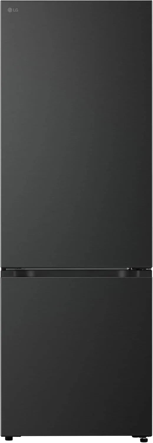 LG GBBW726AEV Frigorifero combinato, 465 L, classe energetica A, No Frost, Inverter, Linear Cooling, Wi-Fi, frigo con congelatore, nero, Larghezza 70