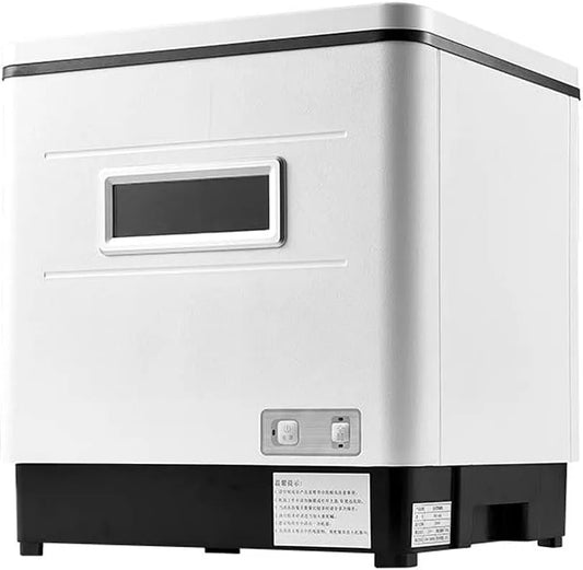 Lavastoviglie, 1500 W, 220 V, portatile, funzione di asciugatura e luce per appartamenti, dormitori e camper