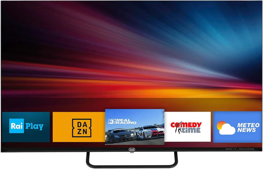 Smart TV, 12 pollici, televisore, Android OS, schermo LED 43', Trevi - Smart TV LTV 4302 SMART con Android 12 'Snow Cone