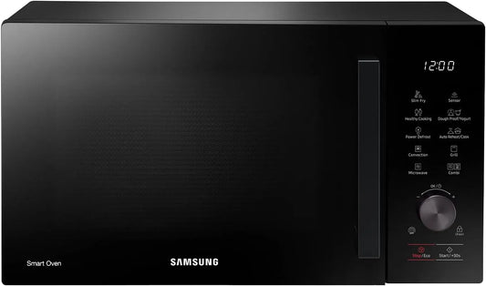 Samsung MC28A5137CK/E1 Forno a microonde, 28 L, nero, LxAxP: 51, 7 x 31, 0 x 47, Samsung Forno a Microonde Combinato Bespoke Cottura Ventilata