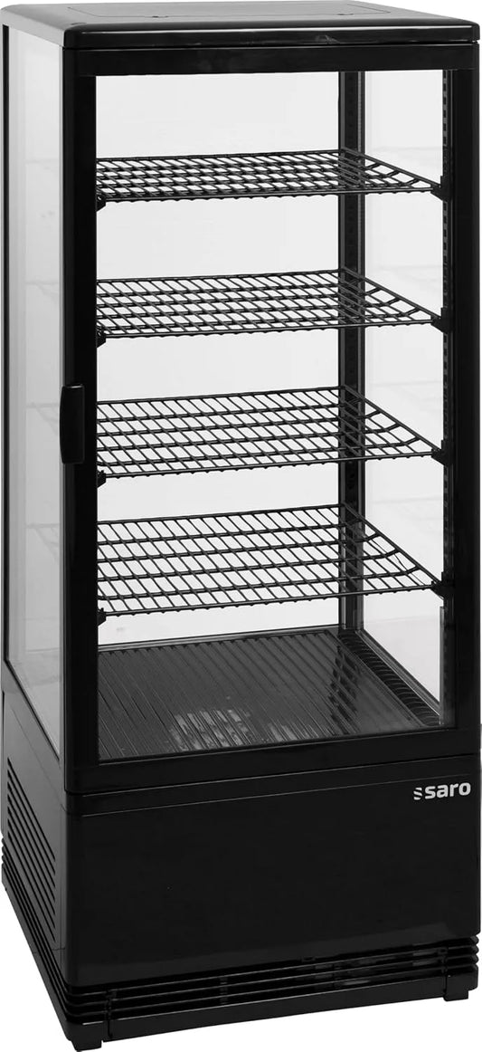 Prodotto Vetrina refrigerante in vetro, SARO SC, 100 litri, colore: Nero