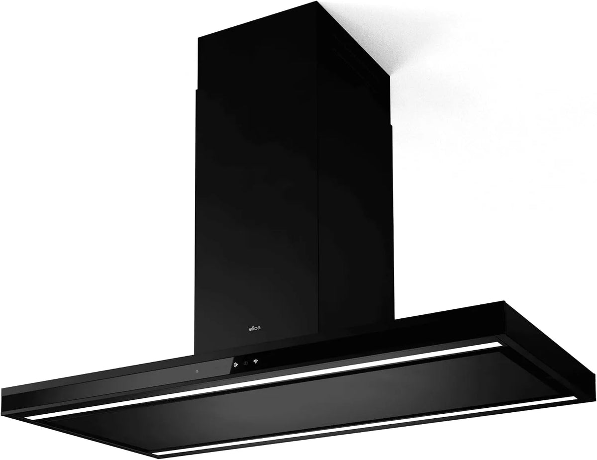 Cappa aspirante, 620 m3/h, cappa da cucina, Elica PRF0194715, nero