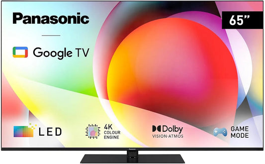 Panasonic TN-65W70AEZ Smart TV, 65 pollici, televisore, 4K UHD, Bluetooth, Dolby Vision & Atmos, 2024, Serie W70 65 inch 4K Ultra HD LED Smart TV