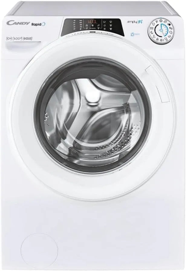 Candy Lavatrice, 10 kg, classe energetica A, bianco, 1400 giri, Bianca, Efficiente