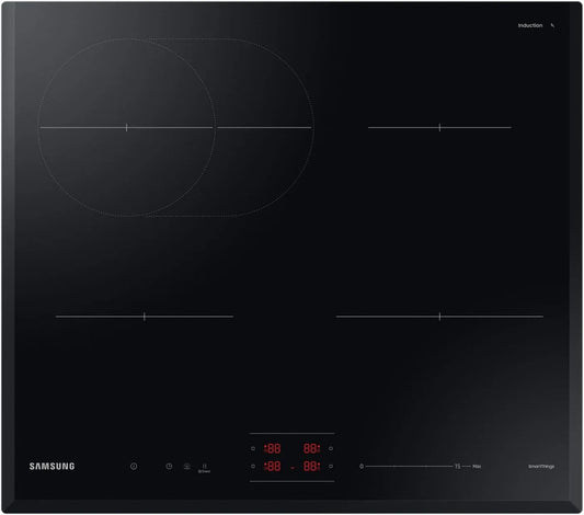 Samsung NZ64B4016KK Piano cottura a induzione, 60cm, piastra a induzione, stretto