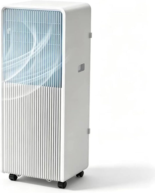 Condizionatore 3-in-1, display digitale, Plug UK a 3 SPI, deumidificatore e Ventola per 46 m2, 10000 BTU, multivelocità per casa e Ufficio