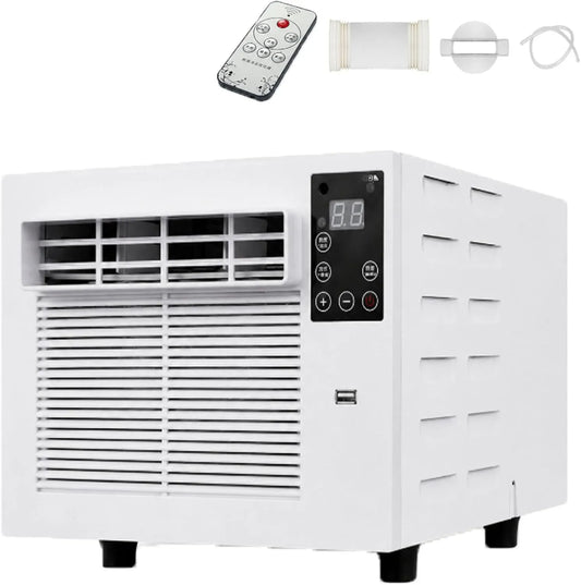 Controller Wi-Fi per condizionatore, 280 W, portatile, timer, condizionatore d'Aria Mobile per Tenda con 1876 BTU, condizionatore d'Aria Compatto da