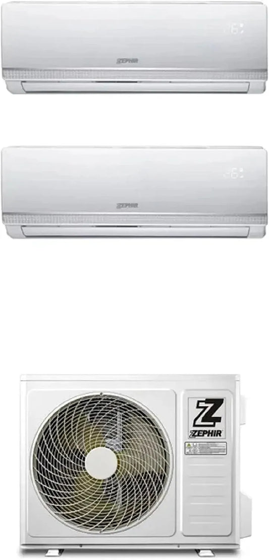 Prodotto Climatizzatore Dual Split, ZDUO 9000 + 12000 wifi, Inverter, 9+12 Btu, Classe A++