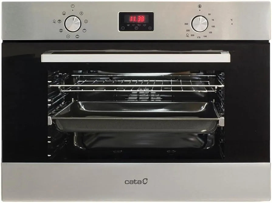 Cata Forno elettrico, 45 cm, 40 L, 8 programmi, classe energetica A, da incasso, touch, acciaio inox, aquasmart® Sistema di pulizia, CMD 5008 X