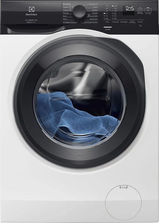 Electrolux EW6FZON215 Lavatrice, 10, 5 kg, classe energetica A, Electrolux EW6FZON215 Lavatrice Carica Frontale 10