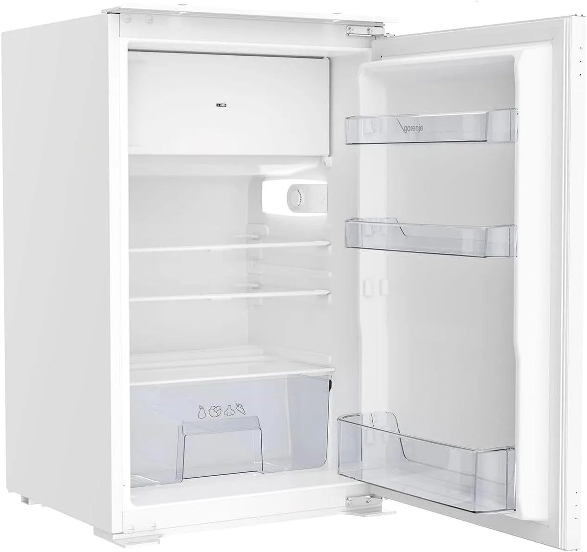 Gorenje RBI409EP1 Congelatore, 104 L, 88 x 54 cm, classe energetica E, da incasso, vano congelatore, freezer verticale, illuminazione interna a LED