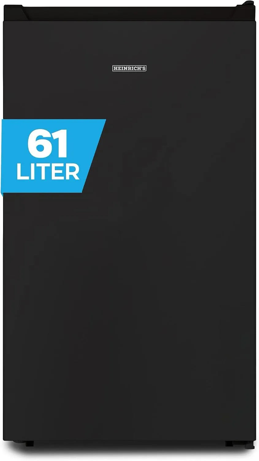 Congelatore, 61 L, freezer verticale, nero, 7 livelli, regolatore di temperatura, airflow, fermata della porta intercambiabile