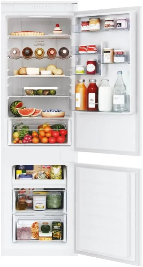 Candy CBT3518EW Frigorifero combinato, 248 L, 54, 5x54x177, 2 cm, classe energetica E, No Frost, da incasso, Wi-Fi, frigo con congelatore, 2 Porte