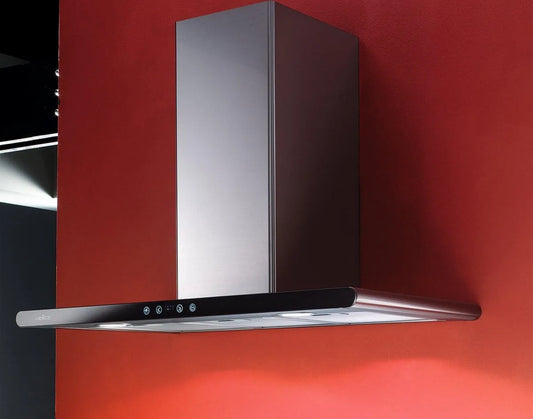 Cappa aspirante, 570 m3/h, cappa da cucina, Elica BLIX, 80, montaggio a parete, nero, Elica Galaxy BLIX
